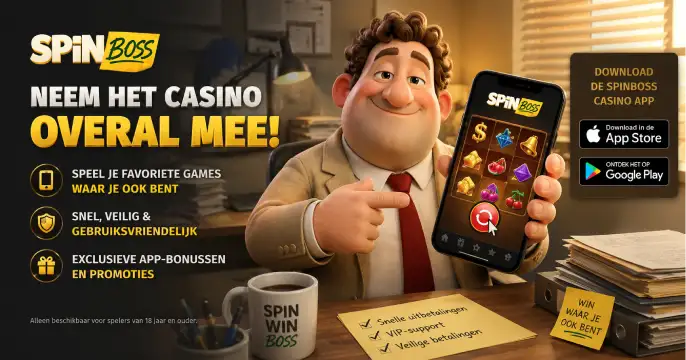 SpinBoss Casino App banner